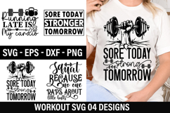 Workout SVG Design -Squat because no one raps about Product Image 1