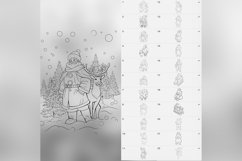 100 Procreate Vintage Santa Stamp Brushes Product Image 6