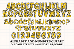 Baby Boy Alphabet PNG Clip Art, baby boy letters doodle Product Image 5