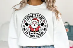 There's some Ho Ho in this house Svg | Shirt Svg Product Image 5