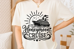 Honeymoon Cruise Svg, Wedding Cruise Svg, Cruise Ship Svg. Product Image 6