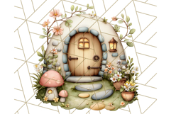 Dreamy Nature Clipart PNG, Whimsical Forest Elements Product Image 5