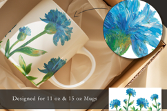Hand Painted Oil Pastel Floral Clipart Bundle Product Image 5