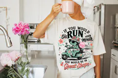 Trendy Sarcastic Humor PNG, Savage Retro Meme Sublimation Product Image 5