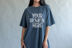 Bay Comfort Colors 1717 T-shirt Mockups, Real Model Mock Product Image 1