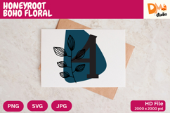 Honeyroot Boho Floral Monogram Product Image 1