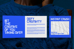 Vaslera - Futuristic Tech Sans Serif Font Product Image 5