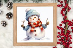 Funny Snowman Sublimation Clipart, Christmas PNG Product Image 4