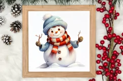 Funny Snowman Sublimation Clipart, Christmas PNG Product Image 4