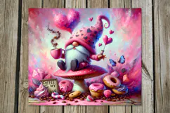 Watercolor Coffee Gnome | 4 Sublimation Tumbler Designs PLUS Product Image 5