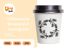 Yellowstone Botanical Frame Product Image 1