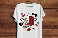 Retro Western Cowgirl Sublimation PNG Product Image 5