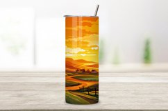 Farmer Tumbler Wrap | Farm Life 20oz Skinny Tumbler Product Image 2