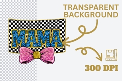 Mama Leopard Print Sublimation PNG Product Image 4