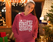 Educator Christmas SVG | Jolliest Bunch Of Educators PNG Product Image 3