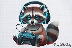 Gamer Animals Clipart Bundle PNG Product Image 10