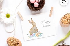 Watercolor Cute Easter Friend Clipart Product Image 5