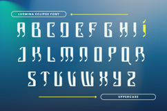 Lusmina Eclipse - Modern Logo Font | Web Font Product Image 5