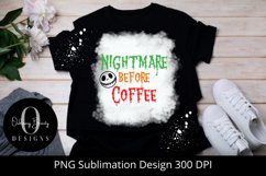 Nightmare Before Coffee|Sublimation Design|Halloween PNG Product Image 7