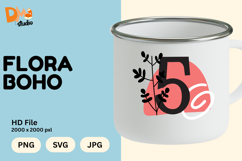 Flora Boho Monogram Product Image 1