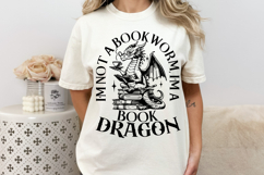 Fantasy Book Club SVG PNG Dragon Reader Fantasy Lover Product Image 5