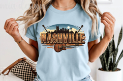 Nashville Tennessee PNG, Music City Skyline Sublimation Product Image 6