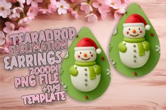 3D Snowman Tumbler Design Perfect for Winter Holidays Product Image 1