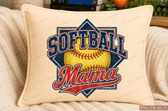Softball Mama PNG Design softball mama png, softball mom png Product Image 5