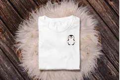 Cute Baby Penguin Embroidery Design Product Image 5