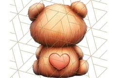 Cute Back View Sitting Animal Clipart PNG From Behind Product Image 5
