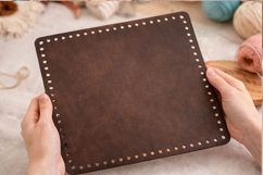 Basket bottom square shape 16 inch 40 cm digital file laser Product Image 5