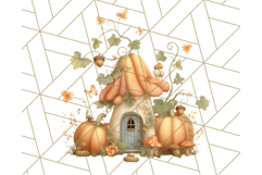 Halloween Witch House Clipart PNG with Potions and Brooms Product Image 5