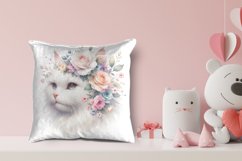 Beautiful Cat Watercolor Background |sublimation Designs Product Image 2