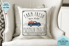 Farm Fresh Pumpkin Patch, SVG Product Image 1