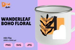 Wanderleaf Boho Floral Monogram Product Image 1