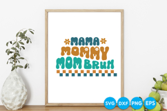 Mother's day retro SVG Design, Mom design Product Image 5