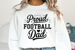 Proud Football Dad Svg | Game Day Svg | Shirt Svg Product Image 5