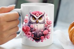Christmas Owl Clipart, Christmas Owl Clipart, Christmas Owl Product Image 5