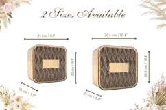 Wedding Card Box Laser Cut Bundle | Gift Box | SVG Product Image 5