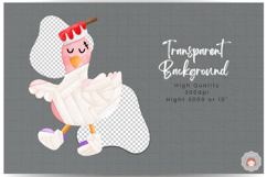 Watercolor Halloween Decor clipart Sublimation Bundle Product Image 5