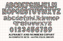 Father’s Day Alphabet clipart, father’s day letters doodle Product Image 5