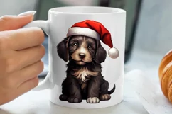 Christmas Dogs Sublimation Clipart, Christmas Dog Clipart Product Image 5