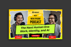 Yellow Green Podcast YouTube Thumbnail Product Image 5