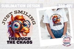 Funny Sarcasm Sublimation design PNG Quote Animal Product Image 1