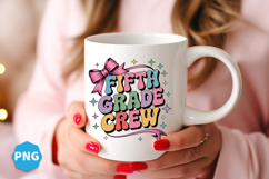 Fifth grade crew Back to School Png design, Back to school Product Image 4