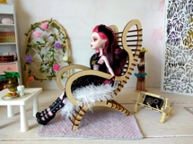 Dollhouse parametric chair digital file, modern 1:6 scale Product Image 5