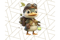 Tiny Explorers Clipart PNG, Animal Adventure PNG Product Image 5