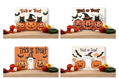Cartoon Halloween Cutting Board Bundle, Halloween Bundle Product Image 5