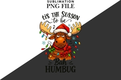 Christmas moose png design for T-shirts Product Image 2