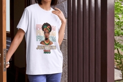 Juneteenth Sublimation PNG Bundle 18 Product Image 5